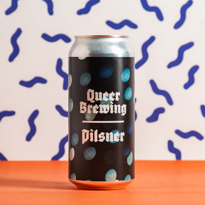 Queer Brewing Project - Tiny Dots Pilsner 4.5% 440ml Can - all good beer.