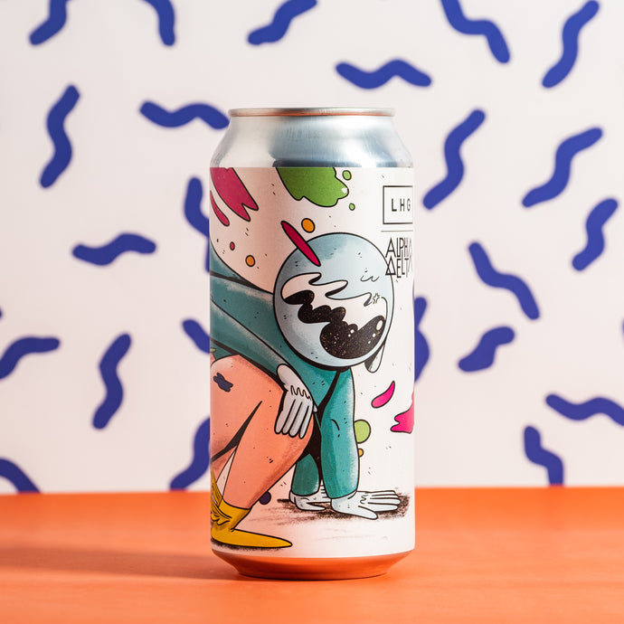 Left Handed Giant X Alpha Delta - Nobody Told Me We Had Winges Hazy IPA 6.5% 440ml Can - all good beer.