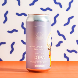 Cloudwater - Multi Dimensional Approach Single Hop DIPA 8.0% 440ml Can - all good beer.