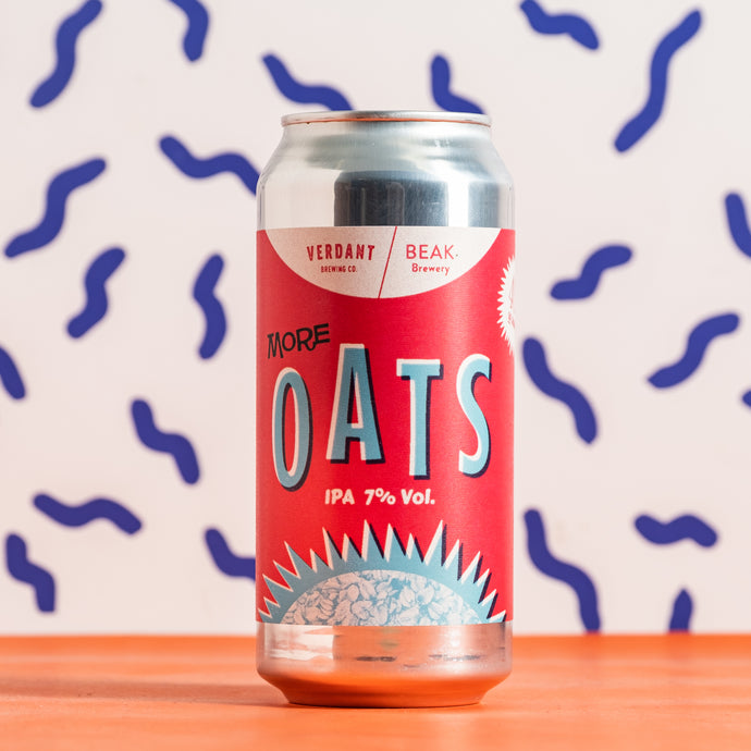 Verdant Brewery X Beak Brewery - More Oats IPA 7.0% 440ml Can - IPA from ALL GOOD BEER