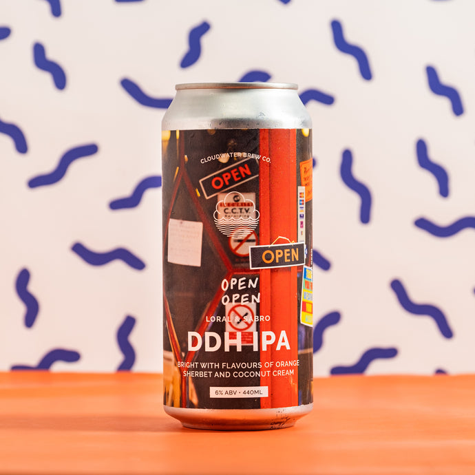 Cloudwater - Open Open DDH IPA 6.0% 440ml Can - IPA from ALL GOOD BEER