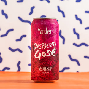 Yonder - Raspberry Gose 4% 440ml can - Sour from ALL GOOD BEER