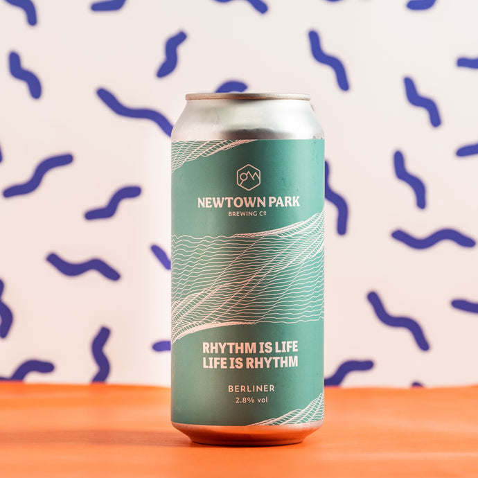 Newtown Park Brewing Co. - Rhythm Is Life, Life Is Rhythm Berliner Weisse 2.8% 440ml Can - Sour from ALL GOOD BEER