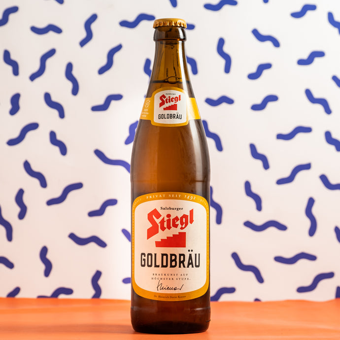 Stiegl - Goldbräu Lager 5.0% 500ml Bottle - Lager from ALL GOOD BEER
