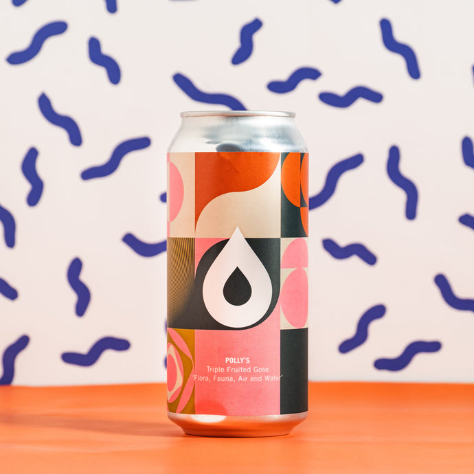 Polly's Brew Co | Flora, Fauna, Air and Water | Triple Fruited Gose | 6.0% 440ml Can