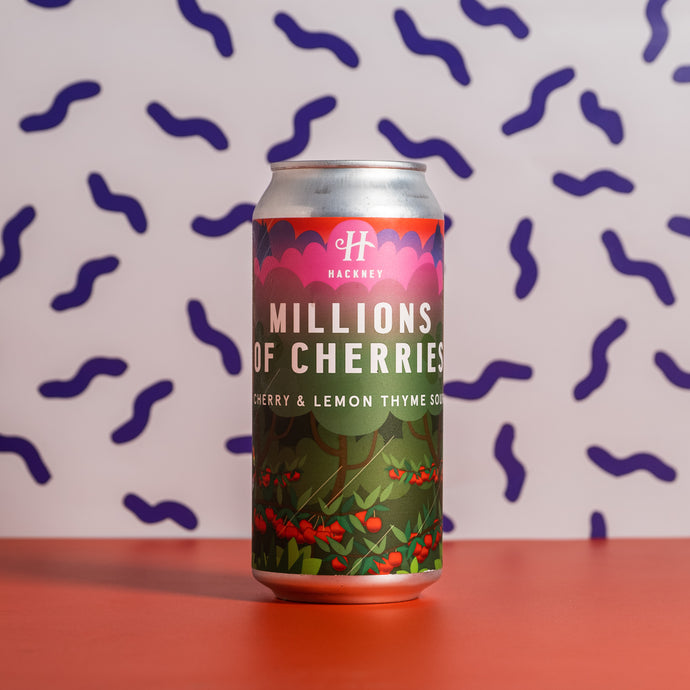Hackney Brewery | Millions of Cherries Sour Ale | 4.0% 440ml Can