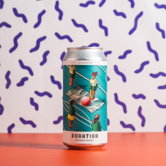 Duration | Folding Money Lil' Helles | 3.4% 440ml Can