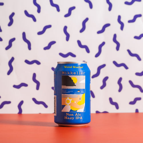 Mikkeller | Weird Weather Hazy IPA | 0.3% 330ml can - Low & No Alcohol from ALL GOOD BEER