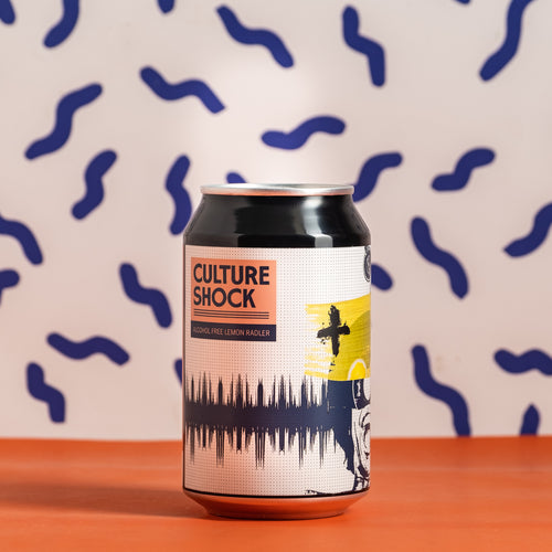 Good Karma X Rock Leopard - Culture Shock Alcohol-Free Lemon Radler 0.5% 330ml Can - Low & No Alcohol from ALL GOOD BEER