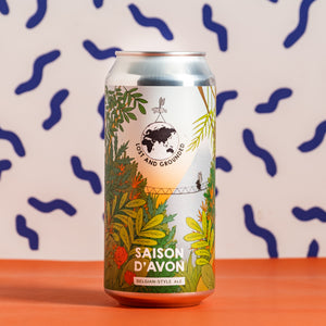 Lost & Grounded - Saison D'Avon Belgian-Style Ale 6.5% 440ml Can - Saison from ALL GOOD BEER
