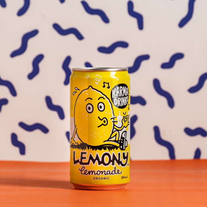 Karma Lemony Lemonade 250ml Can - Soft Drinks from ALL GOOD BEER