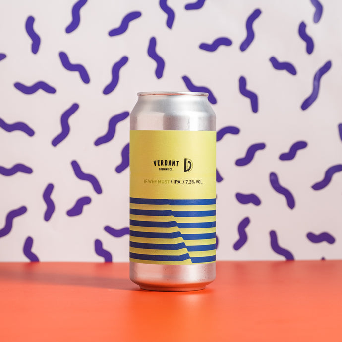 Verdant X Duration | If Wee Must IPA w/ Grape Juice | 7.2% 440ml Can