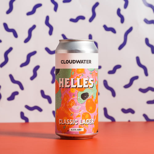 Cloudwater | Helles Lager | 4.5% 440ml can - Lager from ALL GOOD BEER