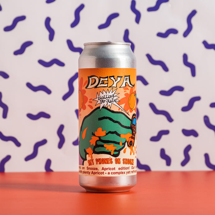 DEYA Brewing Co | My Phone's On Snooze Apricot Berliner Weisse | 3.5% 500ml Can