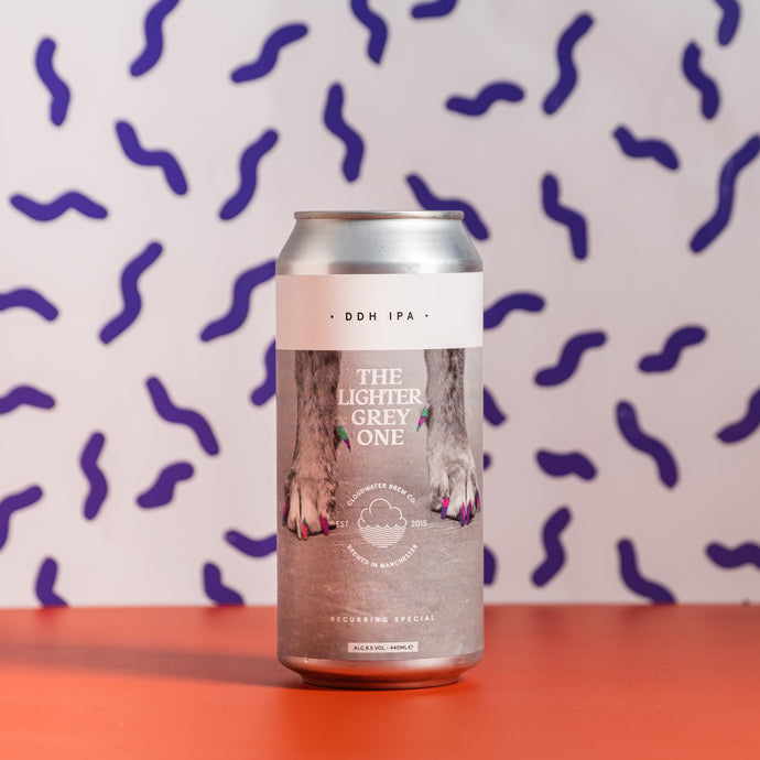 Cloudwater Brewing Co | The Lighter Grey One | DDH IPA | 6.5% 440ml Can
