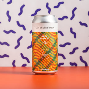 Cloudwater X Rock Leopard - Step Up Stout 5.0% 440ml Can