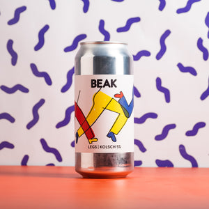 Beak Brewery | Legs Kolsch | 5.0% 440ml Can