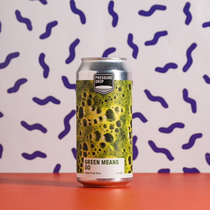 Pressure Drop | Green Means Go | Green Fruit Sour | 4.5% 440ml Can
