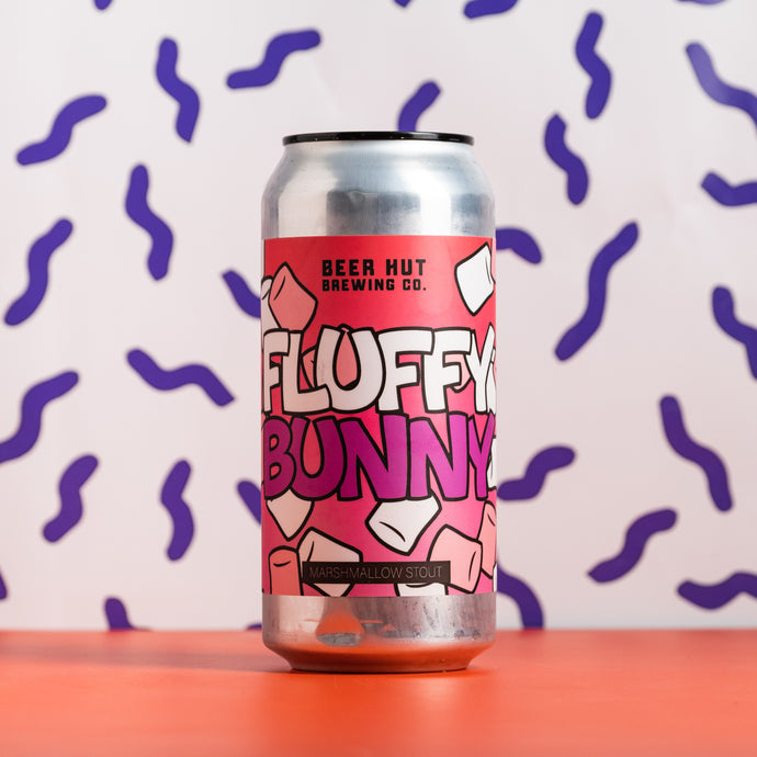 Beer Hut Brewing Co | Fluffy Bunny Marshmallow Stout | 5.0% 440ml Can