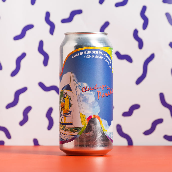 Sureshot Brew Co. | Cheeseburger in Paradise DDH Pale Ale | 5.5% 440ml Can