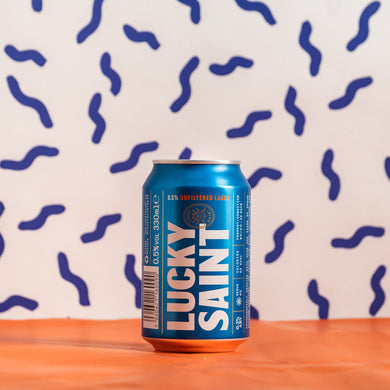Lucky Saint | Alcohol-Free Lager | 0.5% 330ml Can
