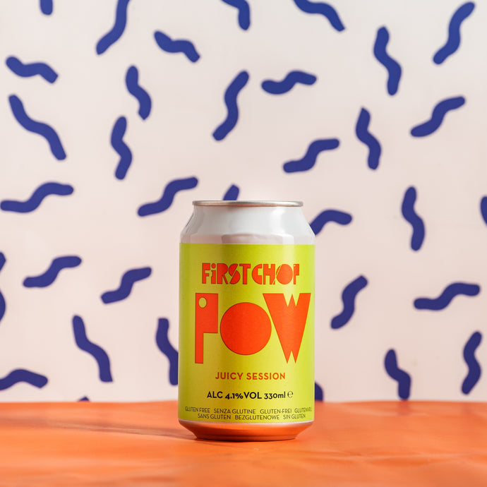 First Chop Brewery | Pow Gluten-Free Pale Ale | 4.1% 330ml Can
