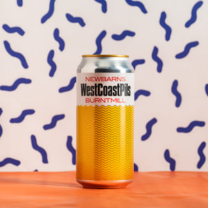 Newbarns X Burnt Mill | West Coast Pils Strong Lager Beer | 6.5% 440ml Can