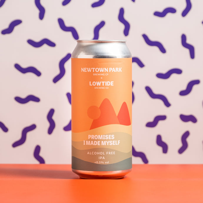 Newtown Park X Lowtide | Promises I Made Myself Alcohol-Free IPA | <0.5% 440ml Can