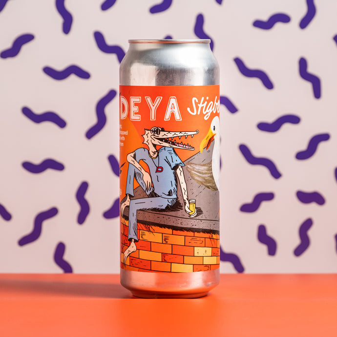 Deya Brewing Co X Stigbergets | Welcome to the Gull Lounge Pilsner | 4.9% 500ml Can