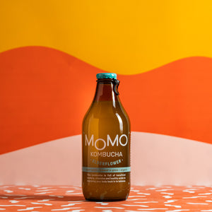 Momo - Kombucha - Elderflower - all good beer.