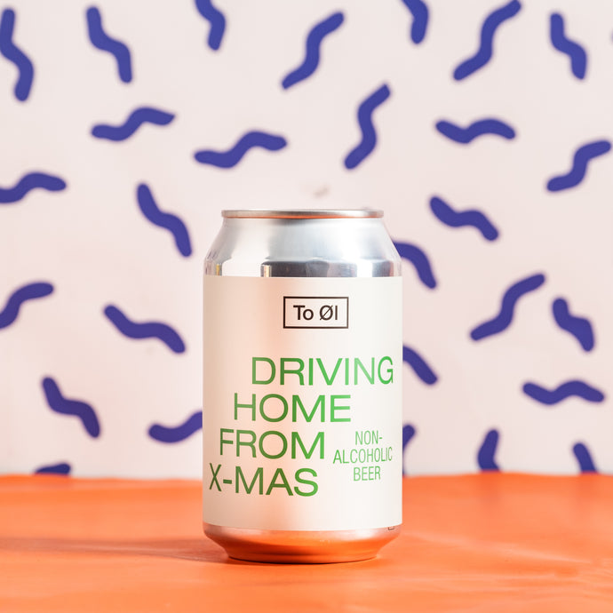 To Øl Brewery | Driving Home From X-mas Alcohol-Free Beer | 0.3% 330ml Can