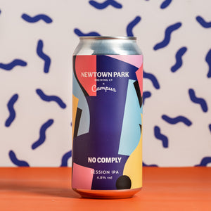 Newtown Park X Campus - No Comply Session IPA 4.8% 440m Can - IPA from ALL GOOD BEER