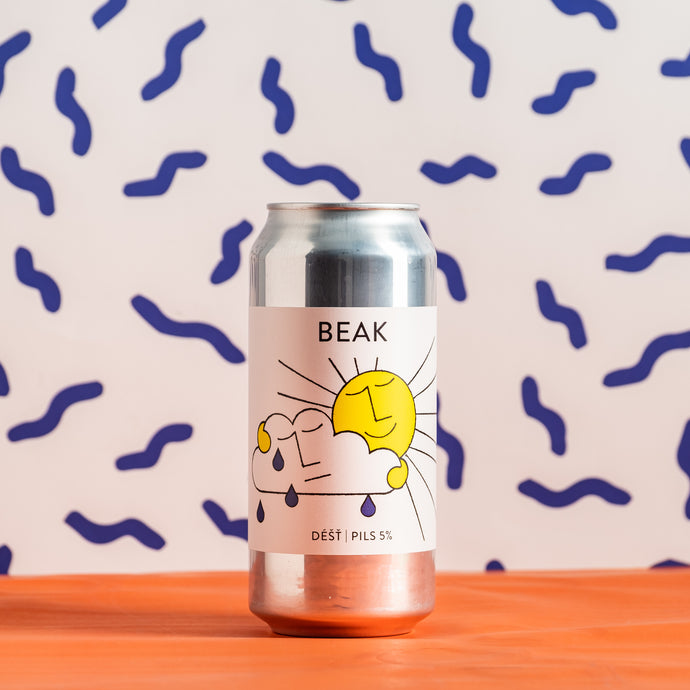 Beak Brewery | Déšt’ Pils | 5% 440ml can - Lager from ALL GOOD BEER